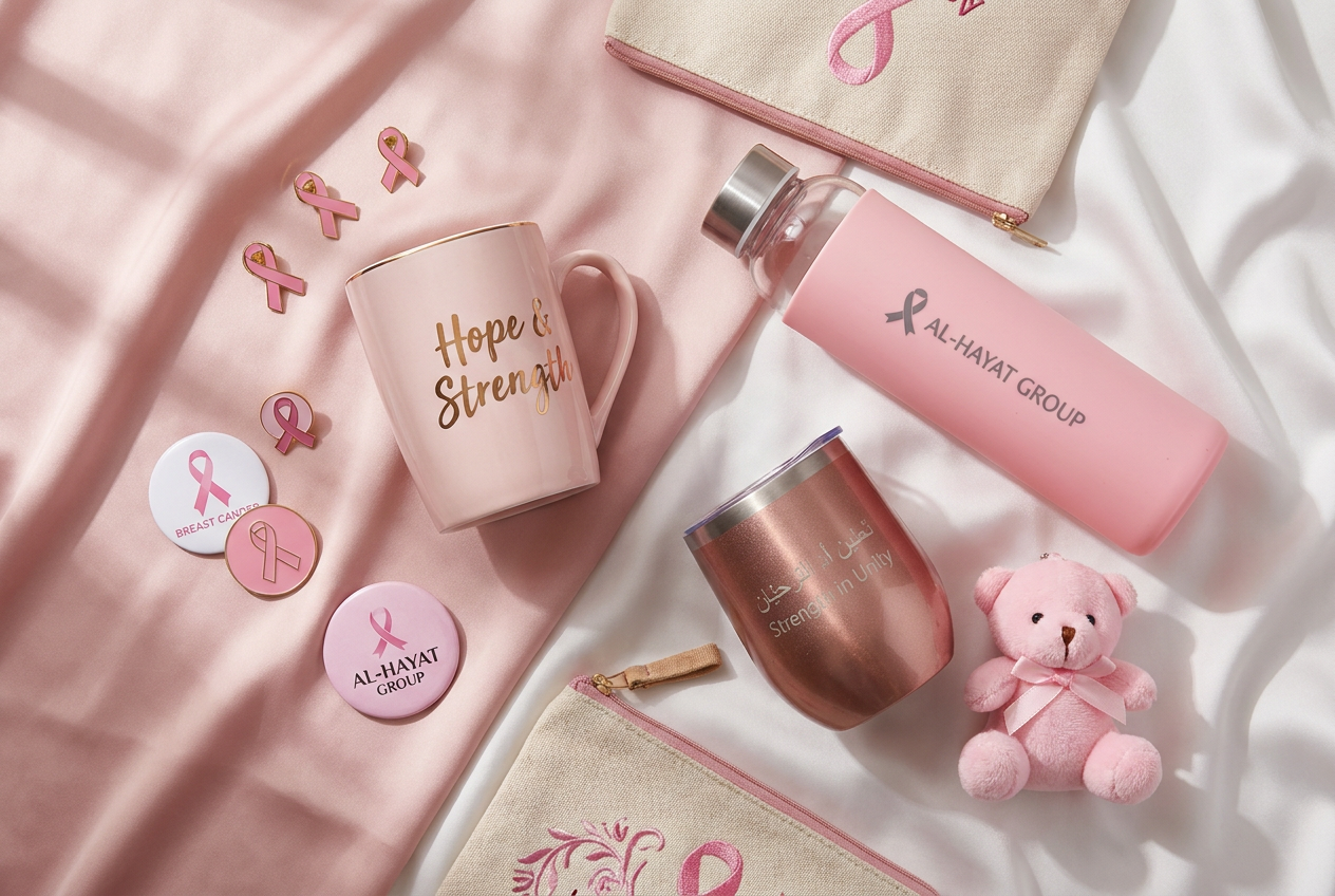 Breast cancer awareness corporate gifts